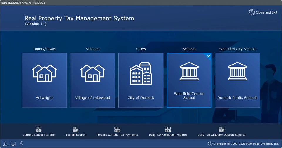 Real Property Tax Management System
